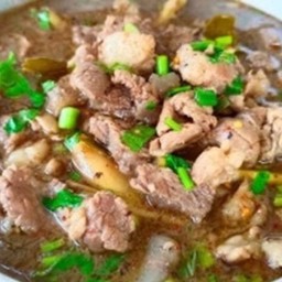 Ki01.953  ต้มแซ่บเนื้อวัวตุ๋น 150 กรัม( ต้มขม/แจ้งได้