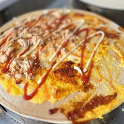 พริกเผา ไข่ หมูหยอง ซอสฉ่ำ