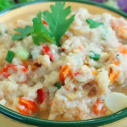 ตำน้ำพริกปลาช่อน