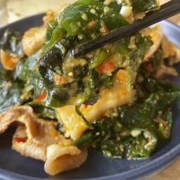 สุกี้สาหร่ายวากาเมะ