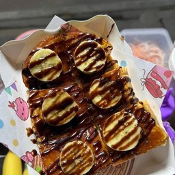 ขนมปัง นูเทลล่ากล้วยช็อค