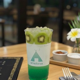 กีวีโซดา (ไม่ใส่ลูกกีวี่นะคะ)