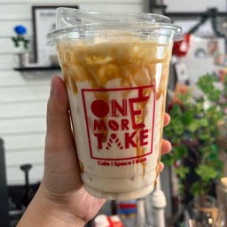 นมคารเมล เย็น