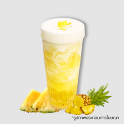 ชาสับปะรดปั่นครีมชีสPineapple  smoothie with creamcheese