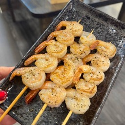 กุ้งย่างเนย 3ไม้