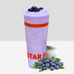 บูลเบอร์รี่โยเกิร์ต  Blueberry yogurt