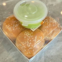 ขนมปังสังขยา4ชิ้น