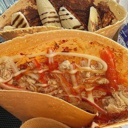 พริกเผา ปูอัด หมูหยอง