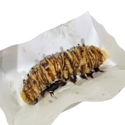 โรตีกล้วยโรล+ช็อค