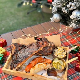 1/4 BBQ Ribs Combo Set