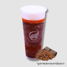 โกโก้ปั่นครีมชีสCocoa smoothie with creamcheese