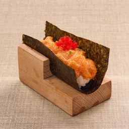 Hand Roll Spicy Salmon