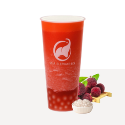 ชาหยางเหมยปั่นครีมชีส Bayberry smoothie  with cream cheese