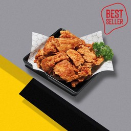 หนังไก่ทอดบอนชอน