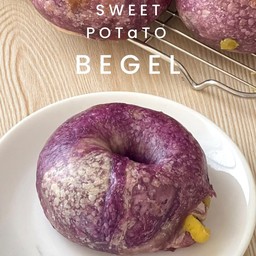 เบเกิล มันม่วง