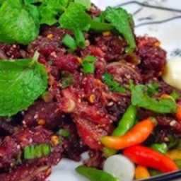 Ki01.85 ก้อยเนื้อวัว 150 กรัม