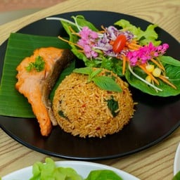 ร้านกินผักคาเฟ่ นครปฐม