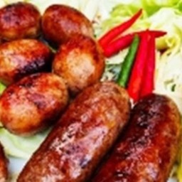 Ki01.56 ย่างใส้กรอกอีสานหมู ส.ขอนแก่น 150 กรัม