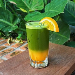 มัทฉะน้ำส้ม