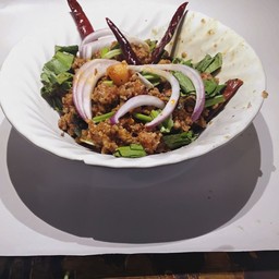 ลาบหมู+วุ้นเส้น((ลูกค้าสามารถเลือกปรับเปลี่ยนเมนูเองได้)