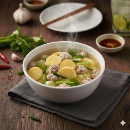 ต้มจืดเต้าหู้หมูสับ