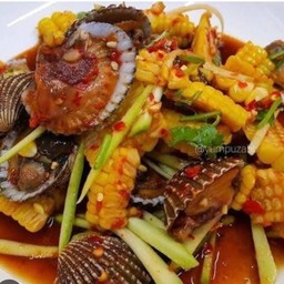 ยำมะม่วง หอยแครง