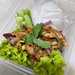 ข้าวลาบไก่แซ่บ 3 กล่อง