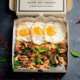 จอมพลัง กะเพราอกไก่