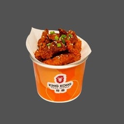 snowflake thunder chicken(ไก่ฟ้าทอดกรอบเกล็ดหิมะ)