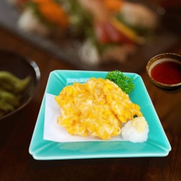 ข้าวโพดหวานทอด เท็มปุระ