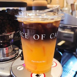 Iced Espresso With Orange Juice