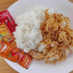 ข้าวไก่คลุกผง.ต้มยำ (พิเศษ)