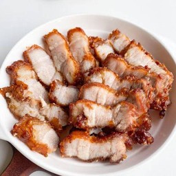 สามชั้นทอด+ไข่เจียวชะอม+กะปิ+ผักสด(ลูกค้าสามารถเลือกปรับเปลี่ยนเมนูเองได้)