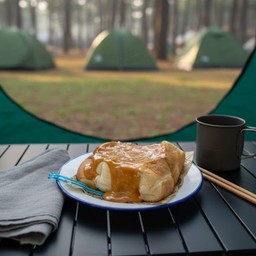 ปังปิ้งสังขยาชาไทย