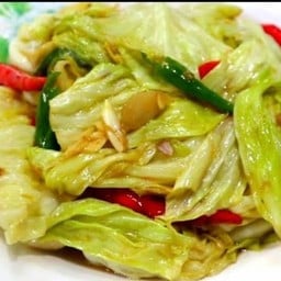 ผัดกะหล่ำปลี(กับข้าว)