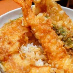 ข้าวกุ้งเท็มปุระ