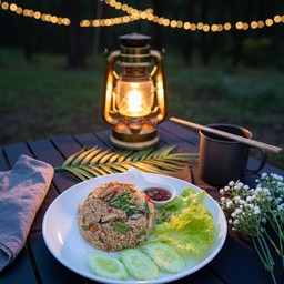 ข้าวผัดกำปง (ข้าวผัดบ้านๆ)