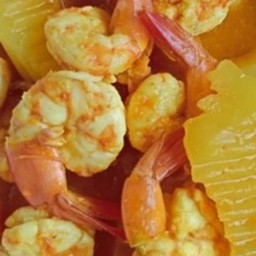 Ki03.84 แกงส้มมะละกอ 100 กรัม กุ้ง 150 กรัม