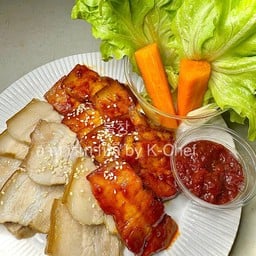 โบซัมหมูสามชั้นตุ๋นสไตล์เกาหลี2รสชาติ