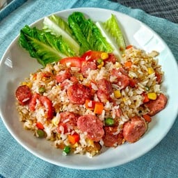 ข้าวผัดแหนม