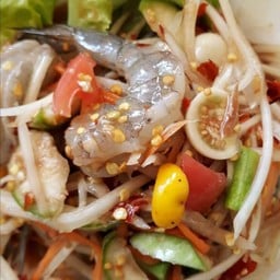 🌶️ส้มตำ-ยำแซ่บ ครัวพี่เอ (ตลาดธีรรัตน์)