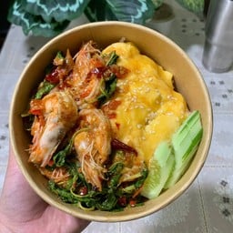 ครัวคุณตูน-ข้าวกะเพราไข่ข้น