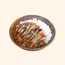 ข้าวแกงกะหรี่หมูย่าง