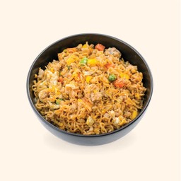 มาม่าผัดหมูสับ