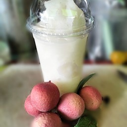 ลิ้นจี่สดปั่น