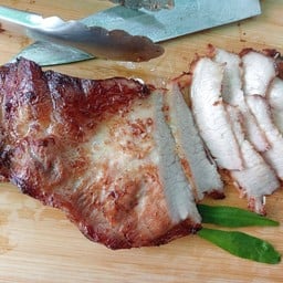 คอหมูย่างติดมัน