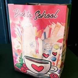 น้ำโค้กใส่ถุงกระดาษ (เท่าขนาด1ขวด375ml.)