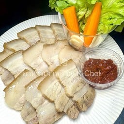 โบซัมหมูสามชั้นตุ๋นสไตล์เกาหลี