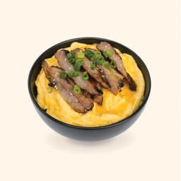 ข้าวไข่ข้นหมูย่าง