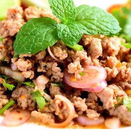ลาบหมูสับ